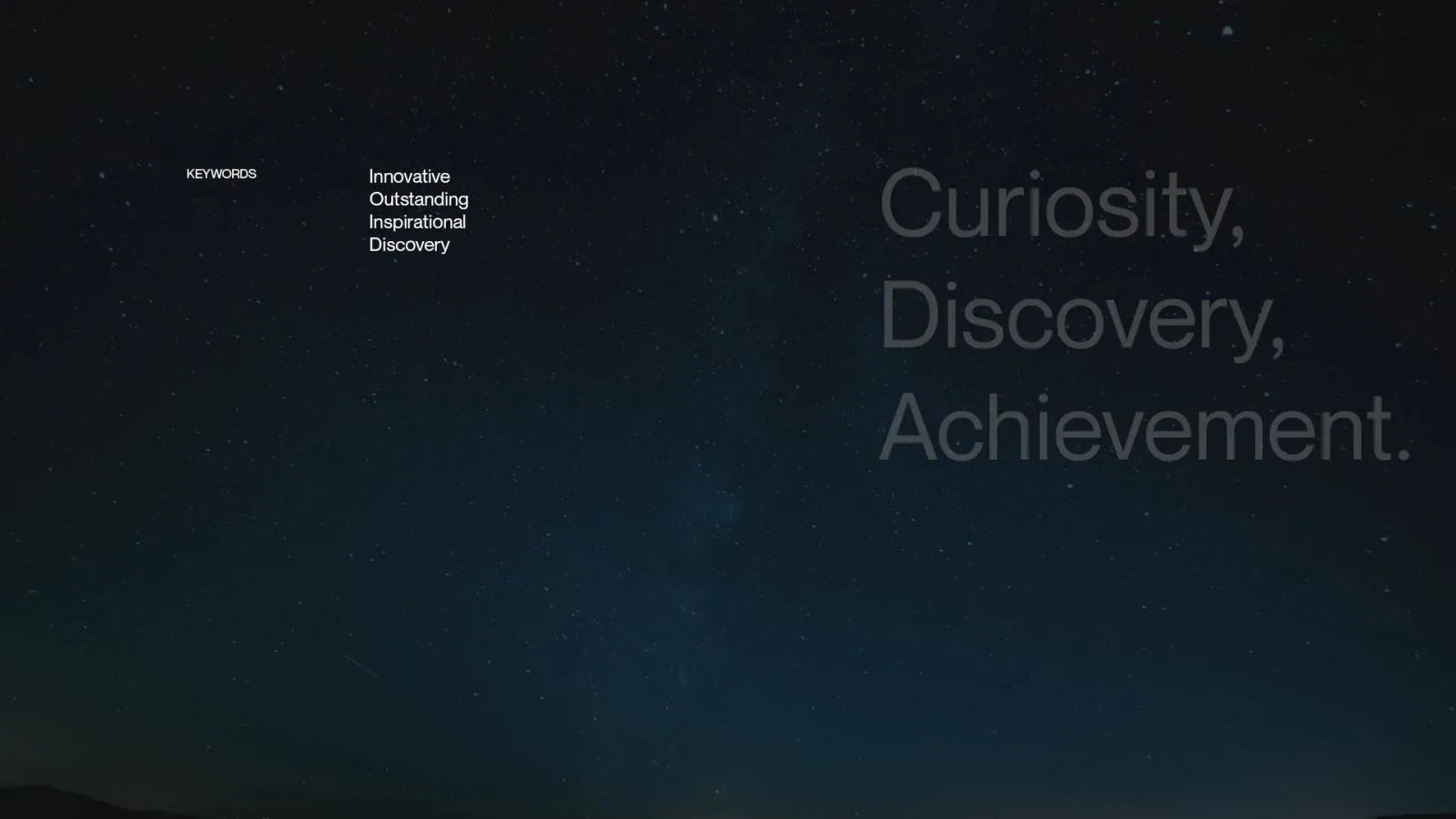 NASA annual report statement