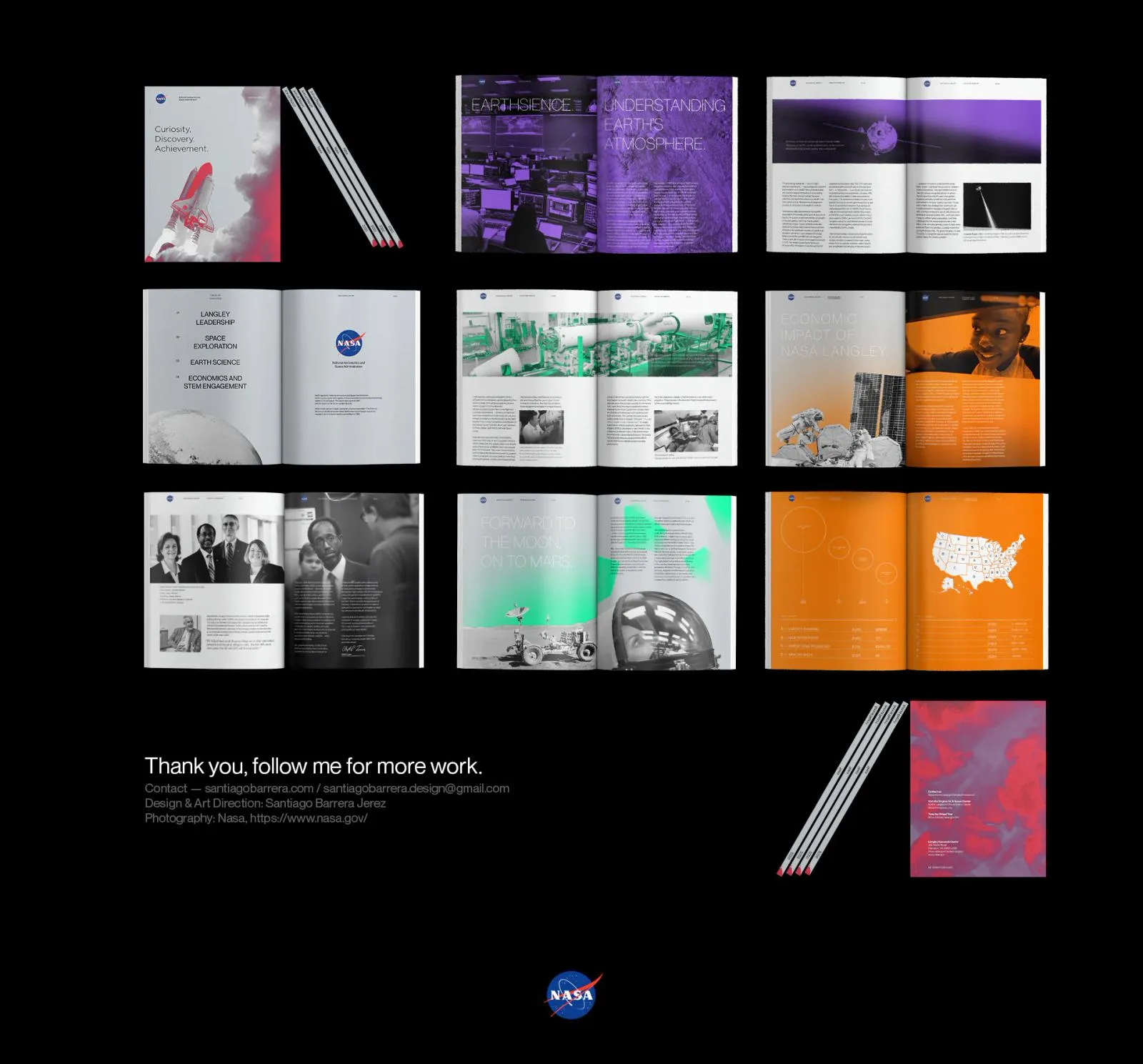 NASA annual report grid
