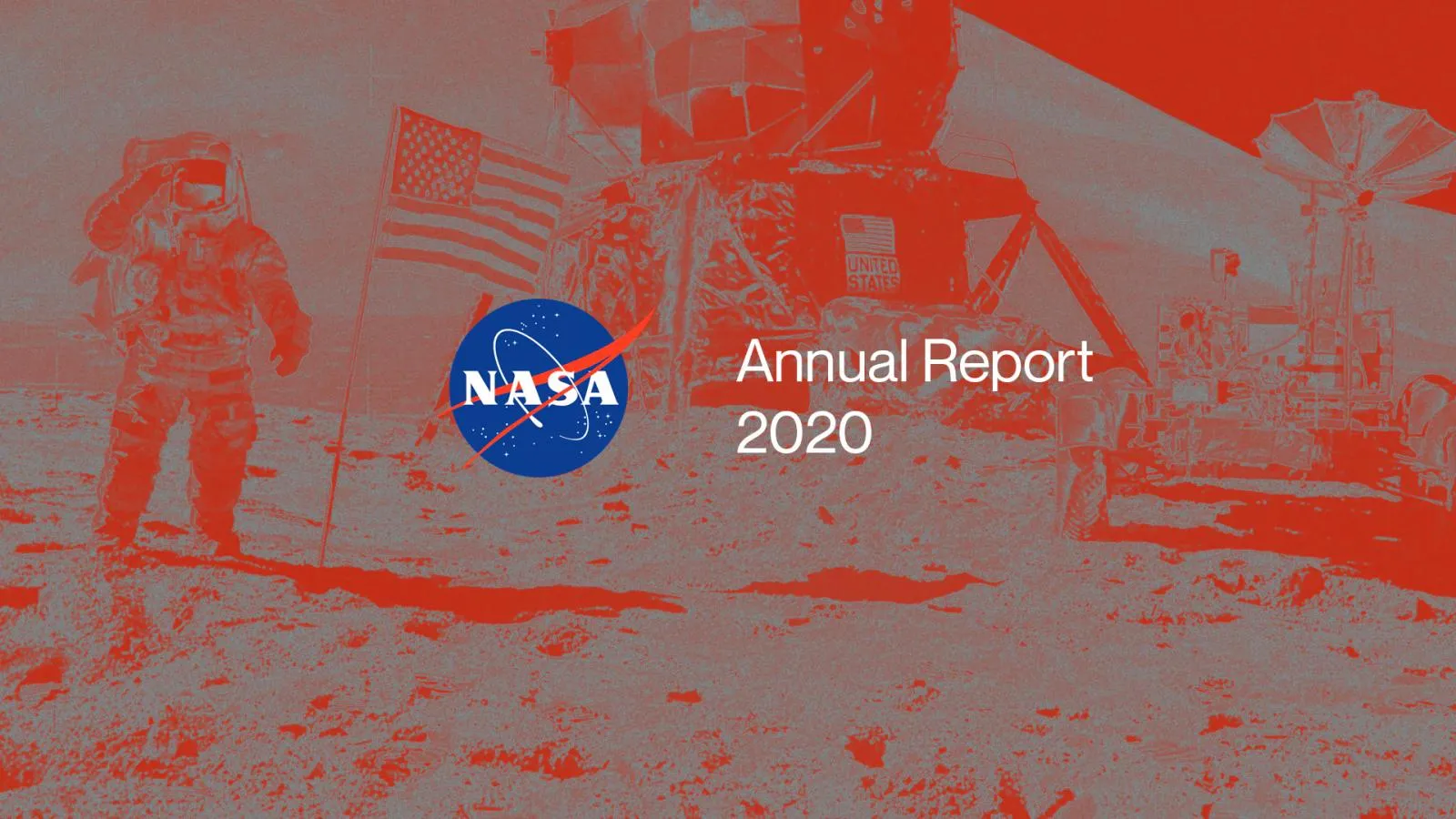 NASA annual report cover